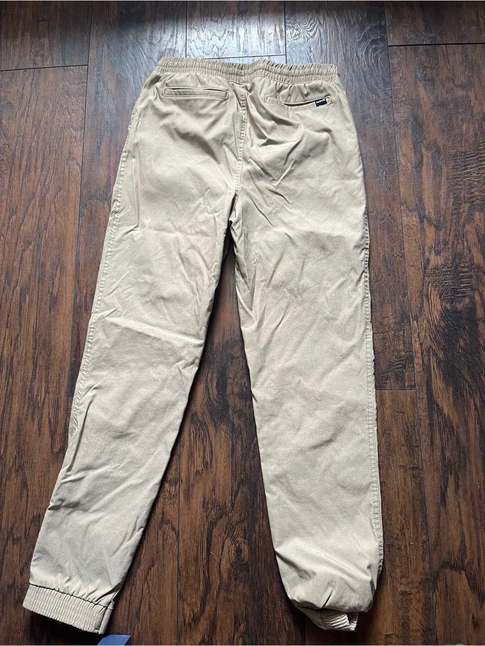 Boys Hurley khaki Elastic Cuff Pants - Casual Comfort size 18/20